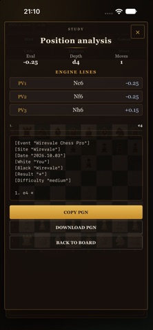Wirevale Chess Pro screenshot 3