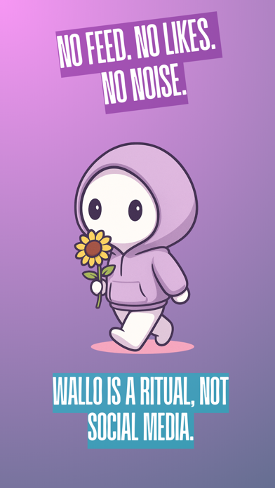 Hey Wallo iPhone screenshot 1 - Social Networking app