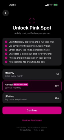 Pink Spot screenshot