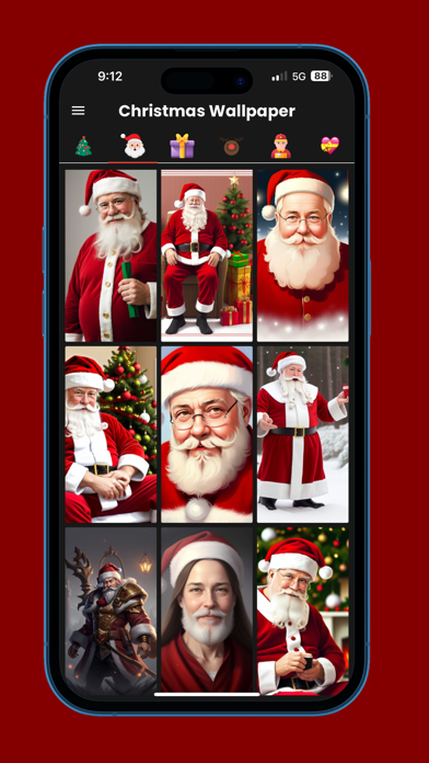 Christmas MerryScreen walls Screenshot