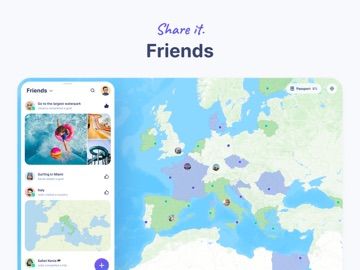 iBucket: Bucket List iPad screenshot