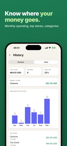 Split Scan: AI Receipt Scanner Screenshot 5 of 6
