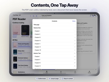 PDF Ultra: PDF Reader & Voice iPad screenshot