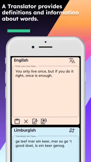 English Limburgish Translate screenshot 3