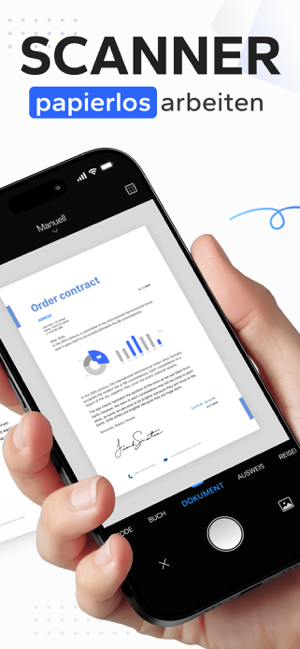 TinyScanner: Dokumente Scannen Screenshot