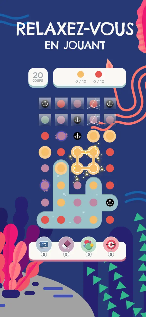 Screenshot #3 pour Two Dots : jeu de puzzle