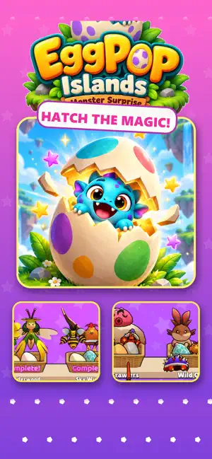 EggPop Islands: Monster Reveal screenshot 1