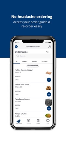 Whitsunday Foodservice iPhone screenshot