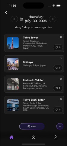 tripi: trip planning made easy screenshot