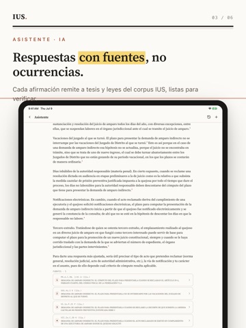 IUS - Tesis y leyes de México iPad screenshot 3