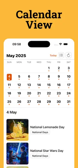 National Day: Calendar 2026 iPhone Ekran Görüntüsü 4