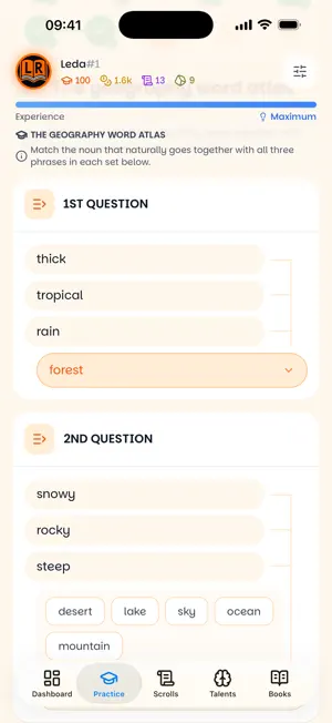 LexRune - Vocabulary Practice screenshot 3