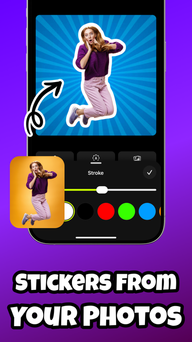 Top Stickers - WASticker Maker iPhone screenshot 6 - Graphics & Design app