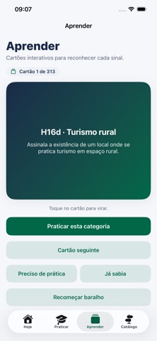 Sinais de Trânsito PT - Código iPhone screenshot