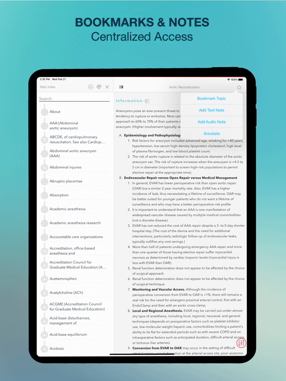 Screenshot #6 pour Handbook Clinical Anesthesia