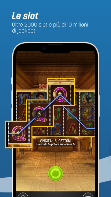 SNAI Casino, Slot e Blackjack