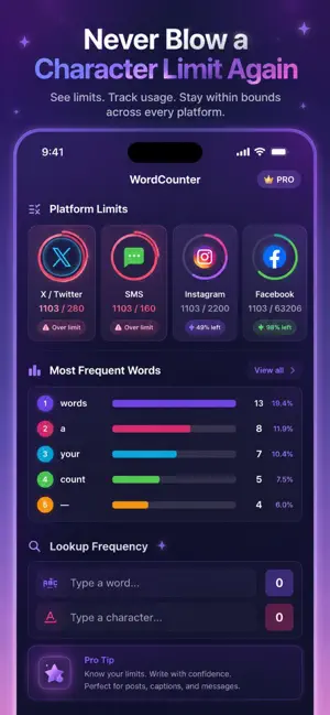 Word & Character Counter screenshot 2
