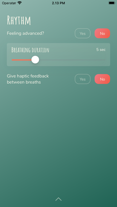 Paced Breathing - Breath Coach Screenshot
