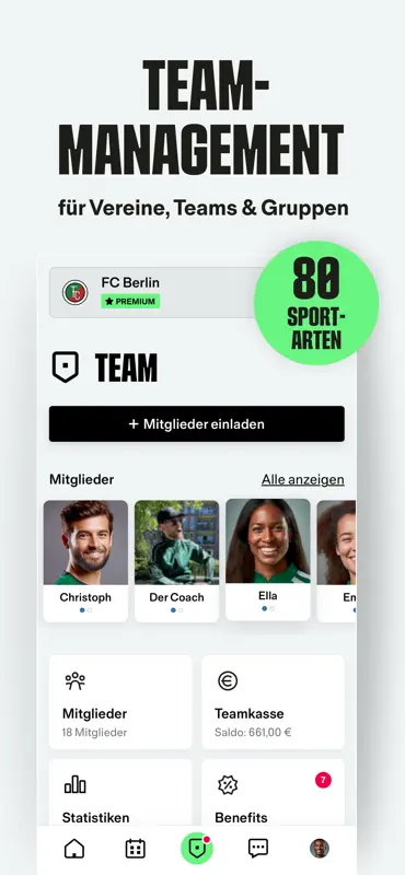 SpielerPlus - Teamorganisation screenshot 1 of 8
