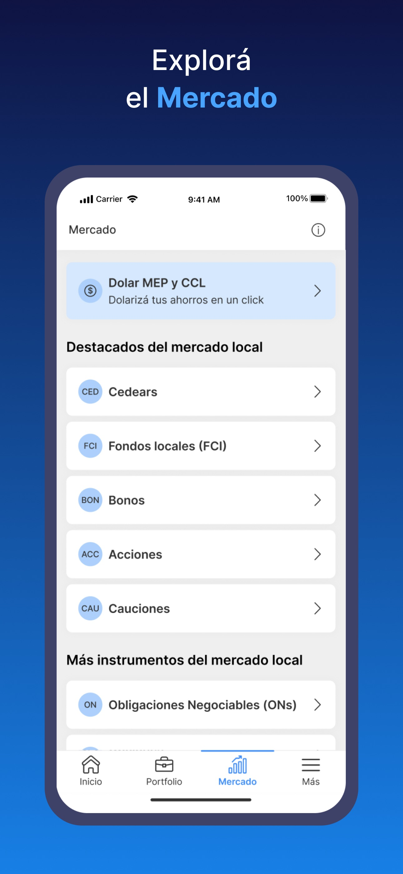Portfolio Personal Inversiones screenshot 3