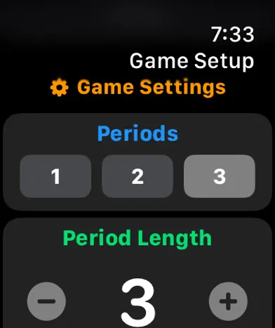 Knee Hockey Clock screenshot 3