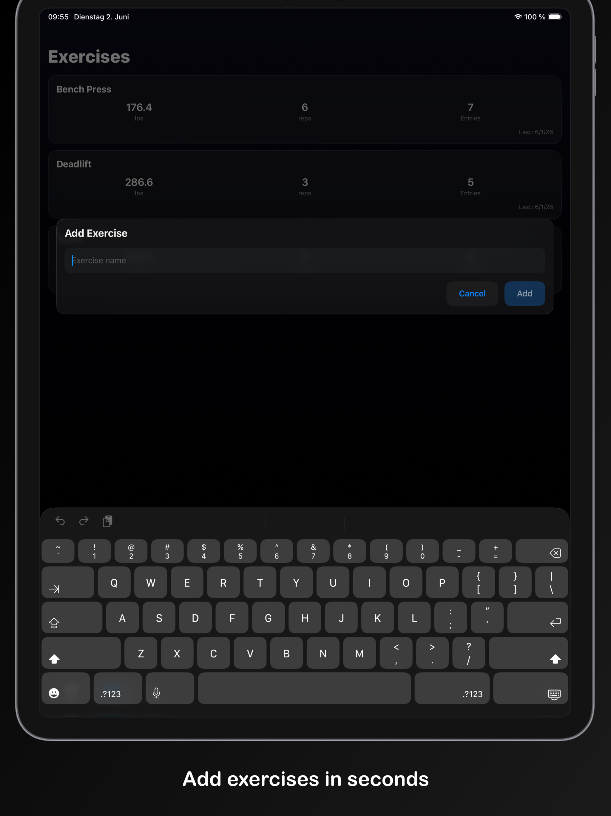 Gymnio - Workout Gym Tracker screenshot 10