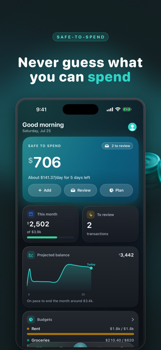 Pace: Budget & Expense Tracker Screenshot 1 of 5