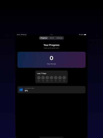 WorkBrain OFF – Sleep Routine iPad screenshot