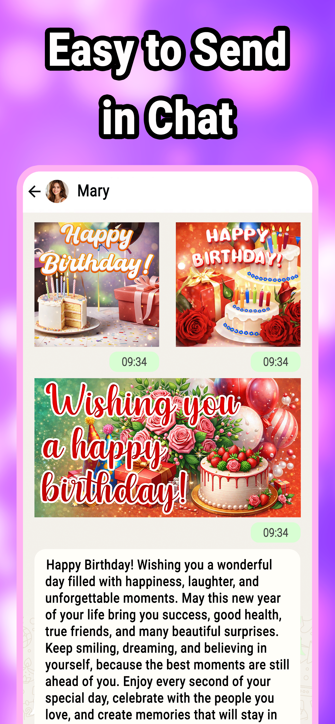 Happy Birthday & Greeting Card screenshot 5