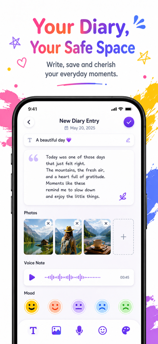 Moodnotes: Photo Diary Screenshot 2 of 8