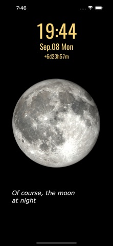 MoonScope iPhone screenshot