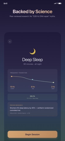 Frequency Meditation: Binaural Screenshot 3 of 6
