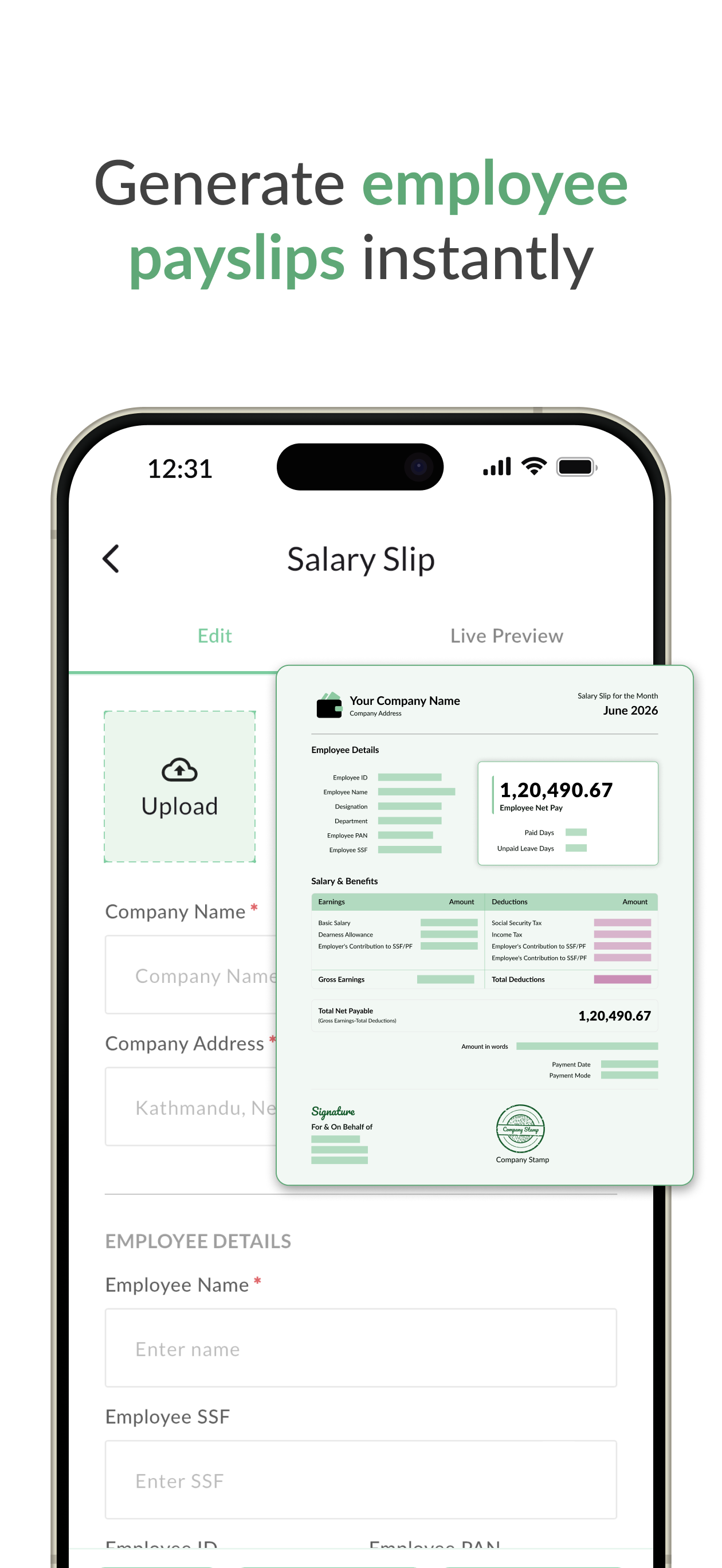 My Salary Slip screenshot 5