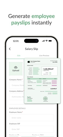My Salary Slip screenshot
