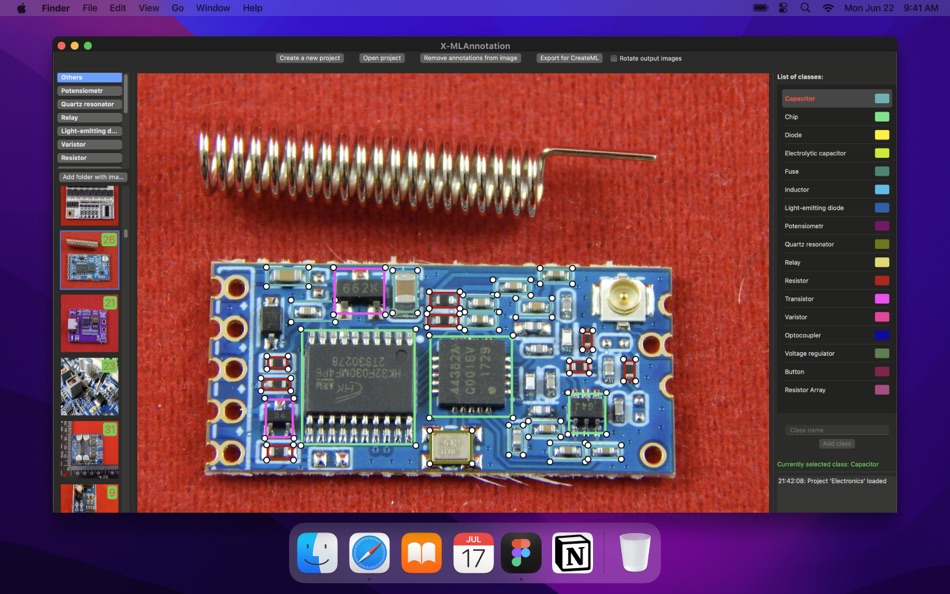 #2. X-MLAnnotation (macOS) 게시자: Denis Blumenstein