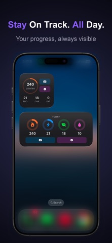 Workout & Meal Log -  Iso Lift iPhone screenshot