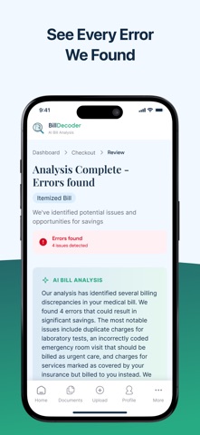 BillDecoder iPhone screenshot