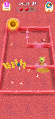 Micro Life Runner 3D iPhone screenshot