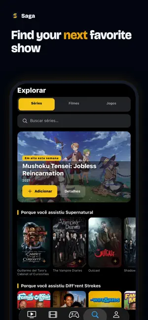 Saga: TV Show & Movie Tracker screenshot 4