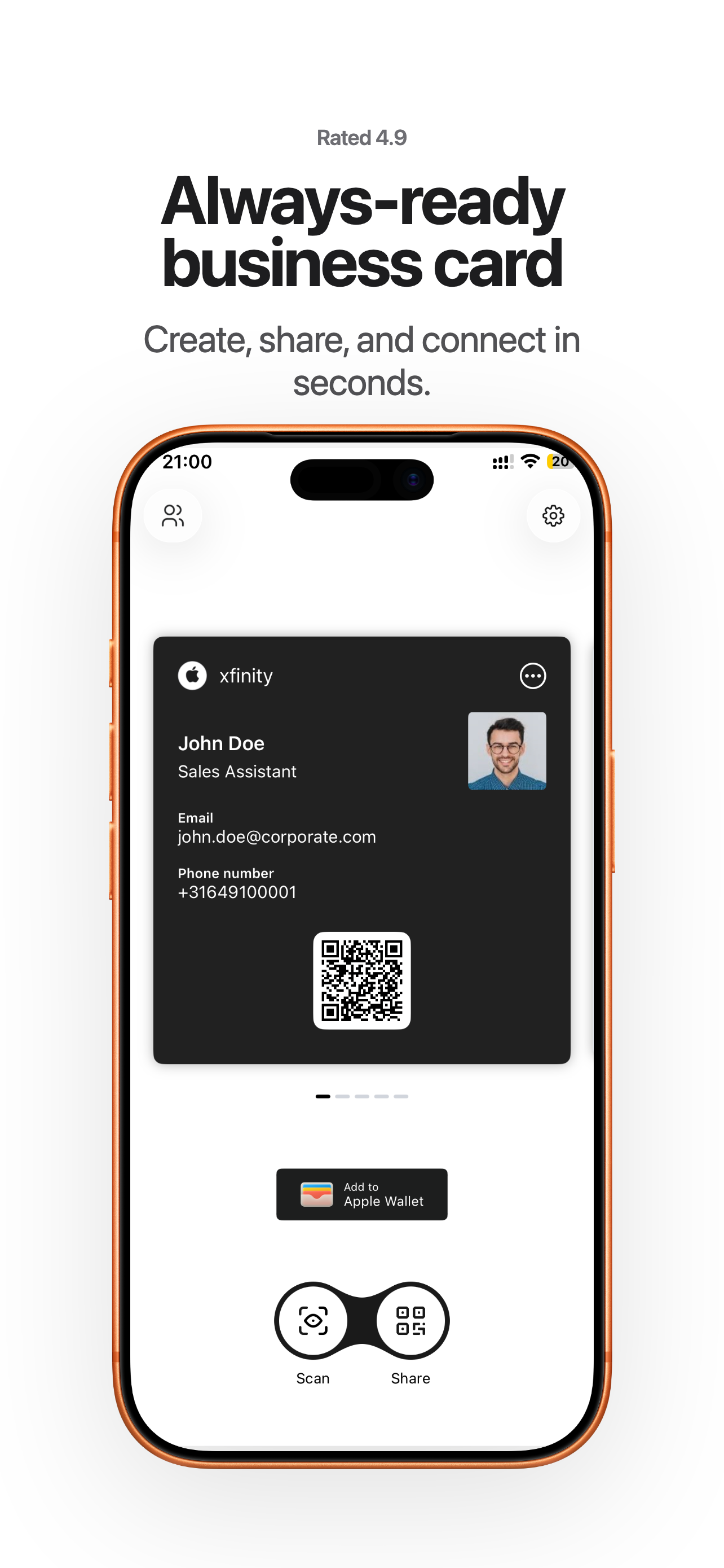 bCard: Digital Business Card