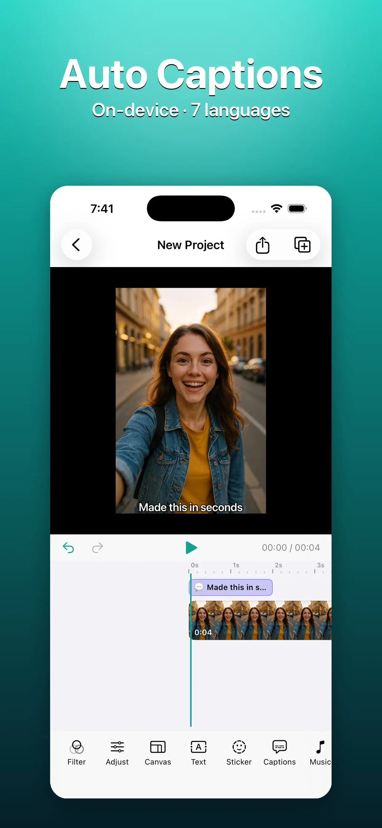 Suila — Video Editor 스크린샷 2