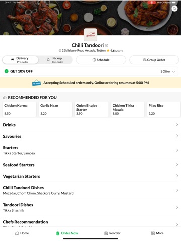 App screenshot