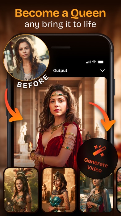 Vizu - AI Photo & Video Maker Screenshot