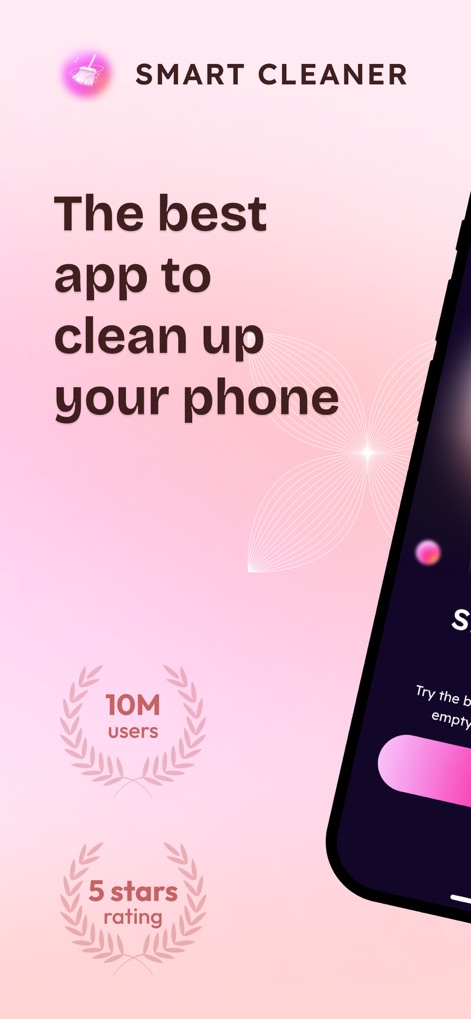 Smart Cleaner: File Tool - 本アプリは、スマートフォンのストレージ最適化と整理を目的とし、10Mユーザーに選ばれ、5つ星評価を獲得している信頼性の高いツールです。