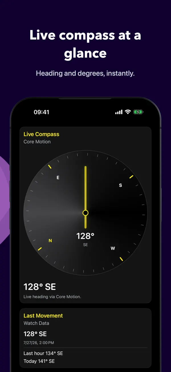 Screenshot #1 pour Watch Compass
