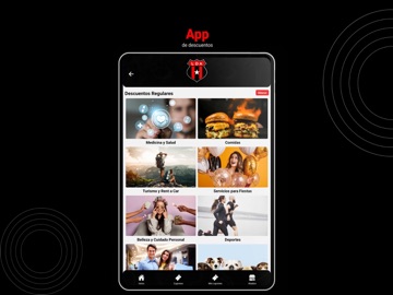 Beneficios Rojinegros iPad screenshot