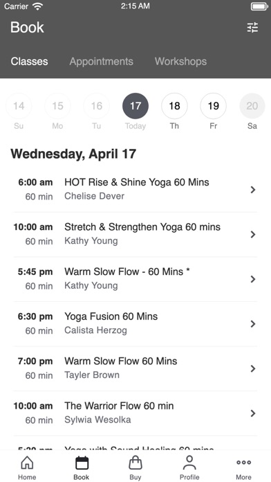 Shanti Yoga Roots Screenshot