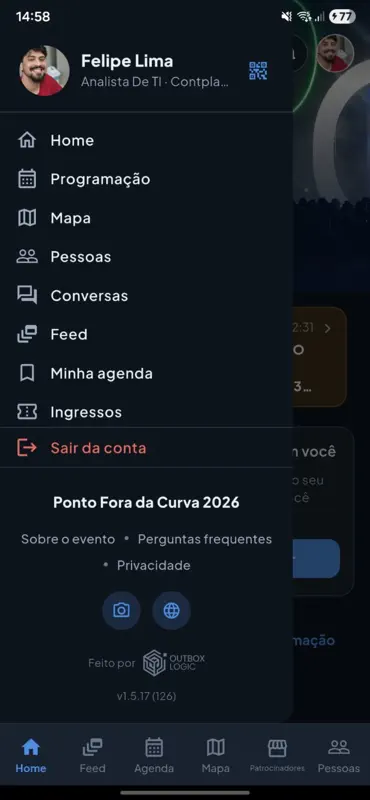 Ponto Fora da Curva screenshot 7 of 7