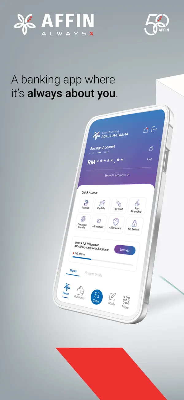#3. AffinAlwaysX (iOS) De: Affin Bank Berhad