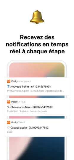 Capture d'écran de Suivi De Colis – Packy sur iPhone 3